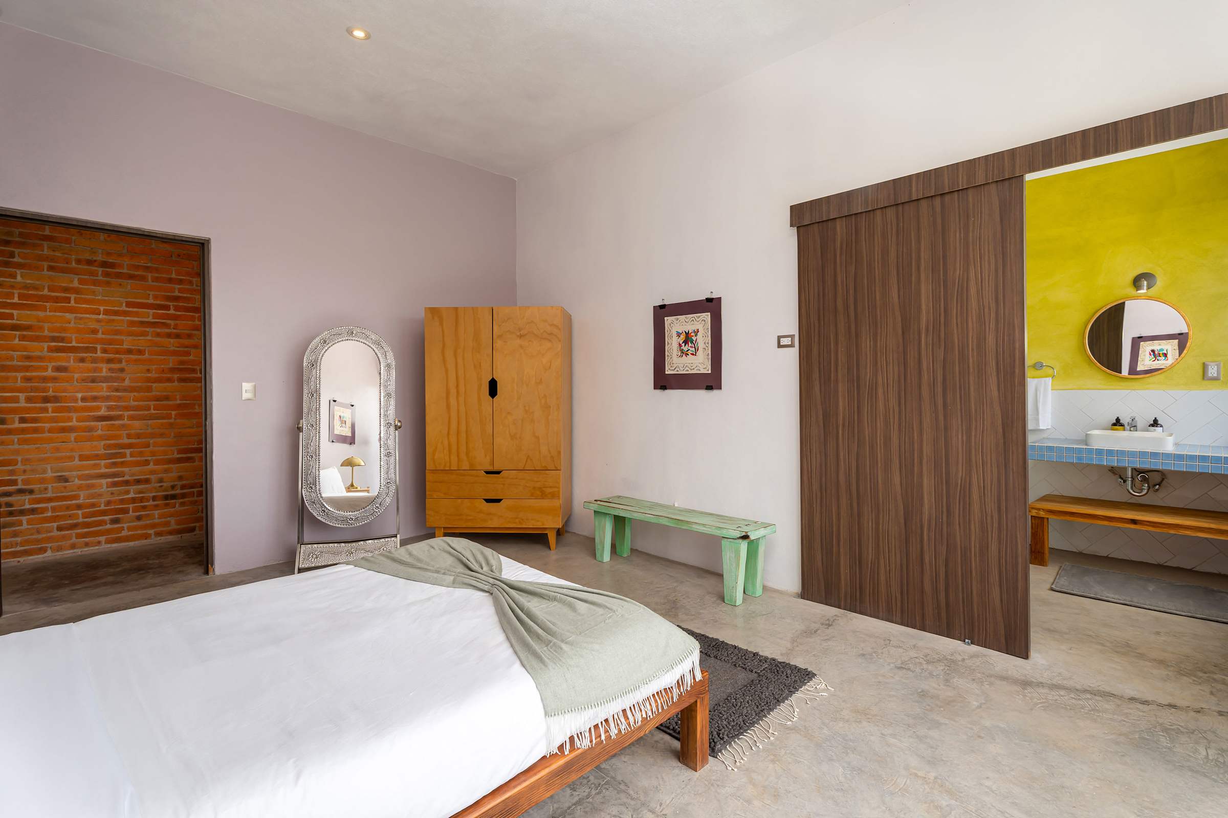 Bedroom with Ensuite Bathroom