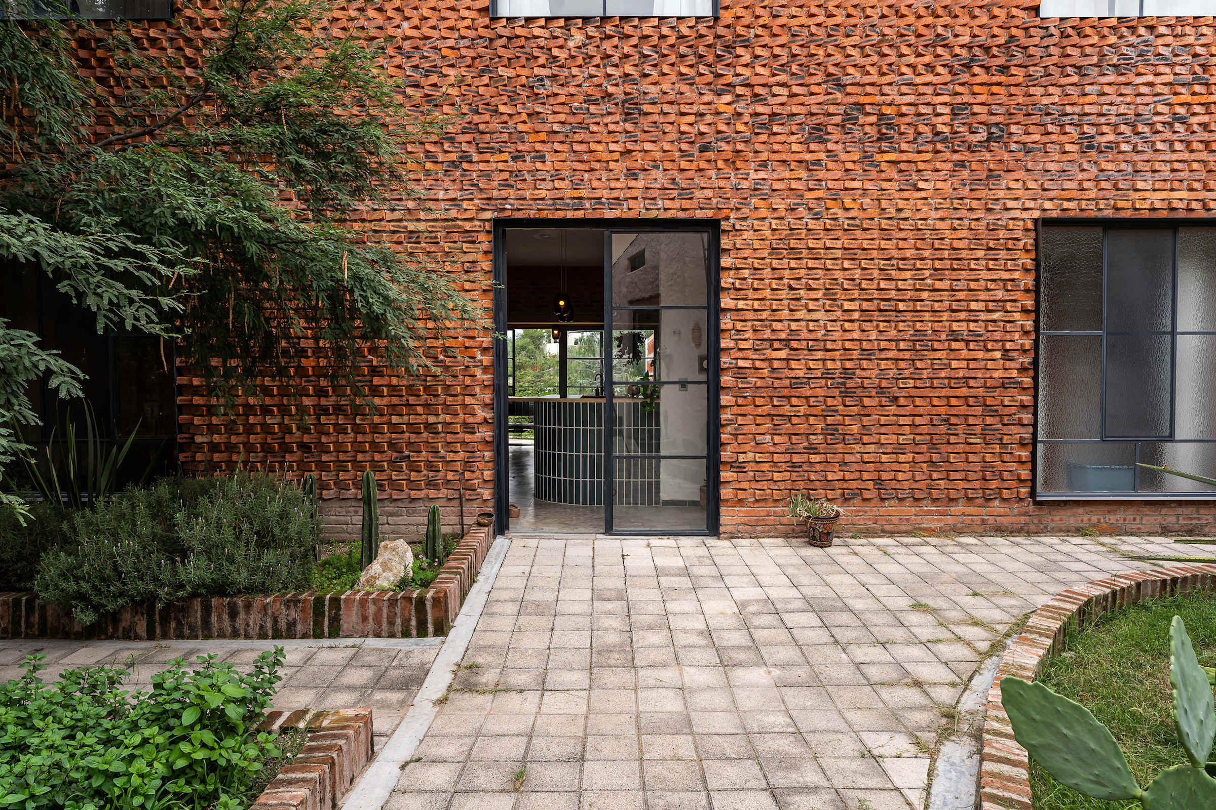 Exterior entrance to the apartment