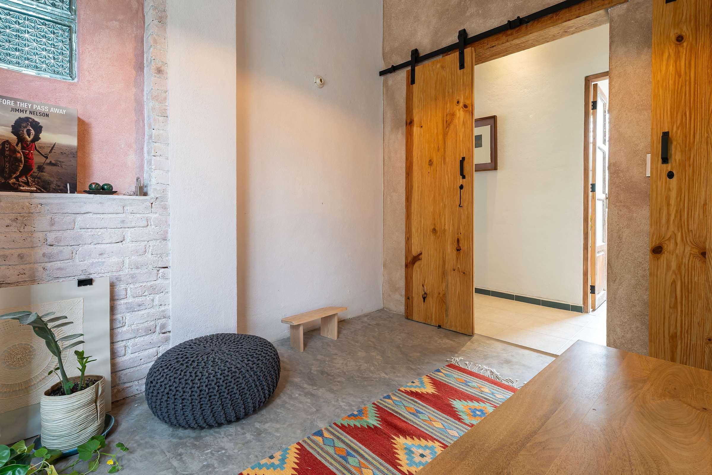 Studio space for work, yoga, reading, or relaxation