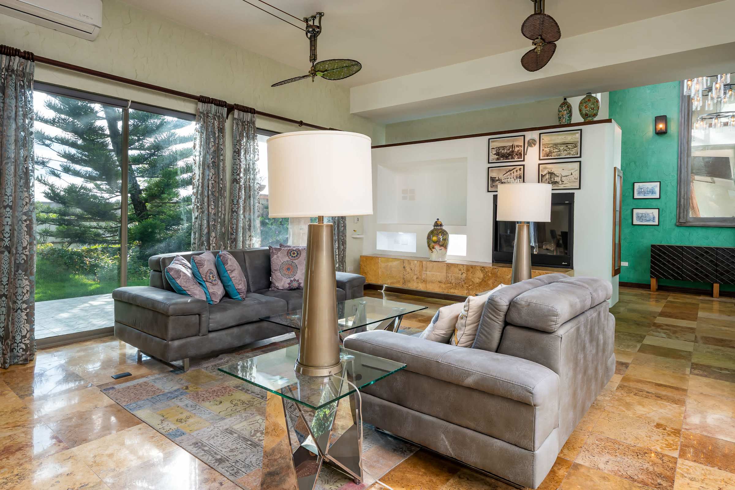 Primary living room seating area