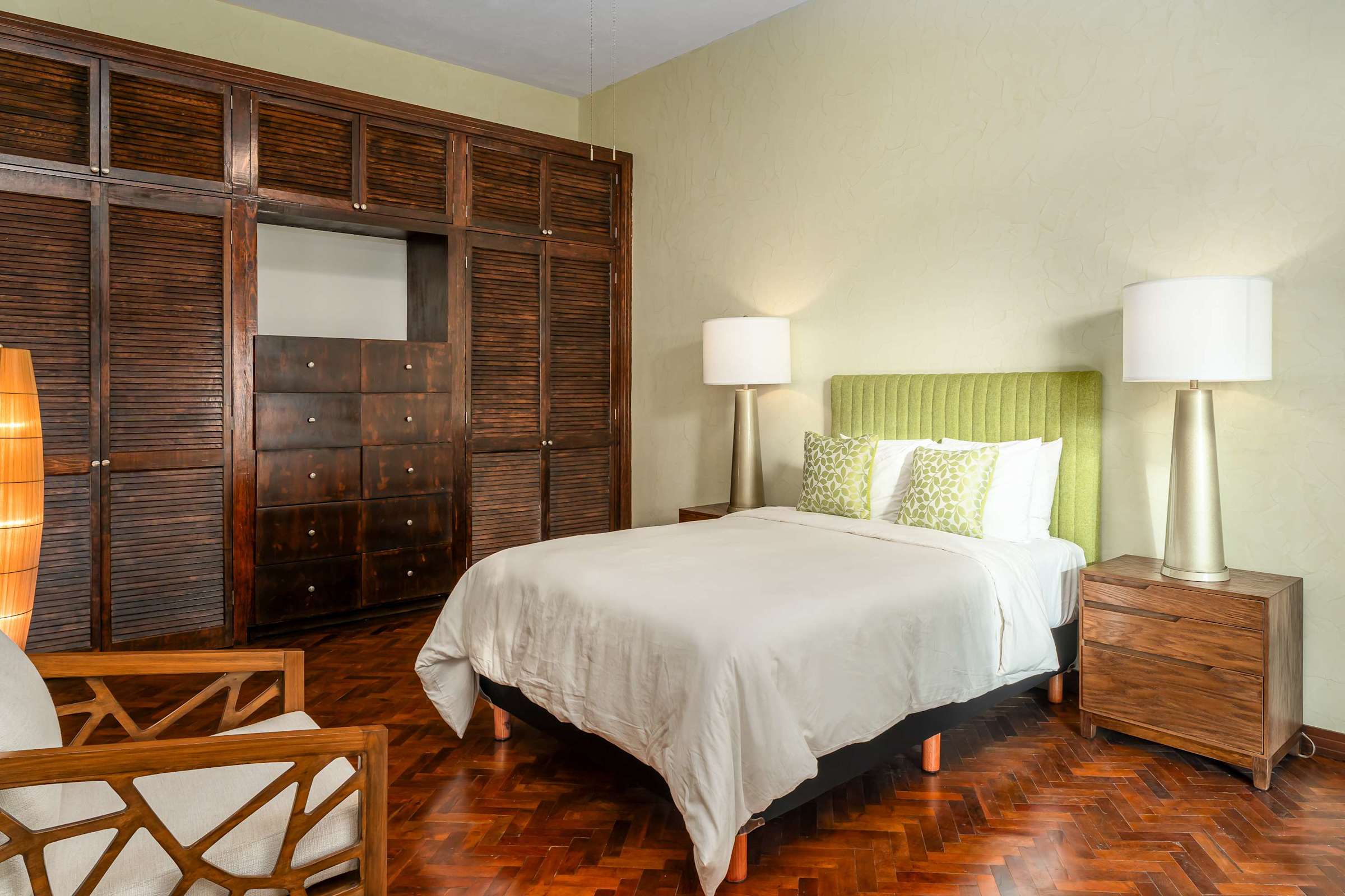 Third bedroom with wardrobe closet