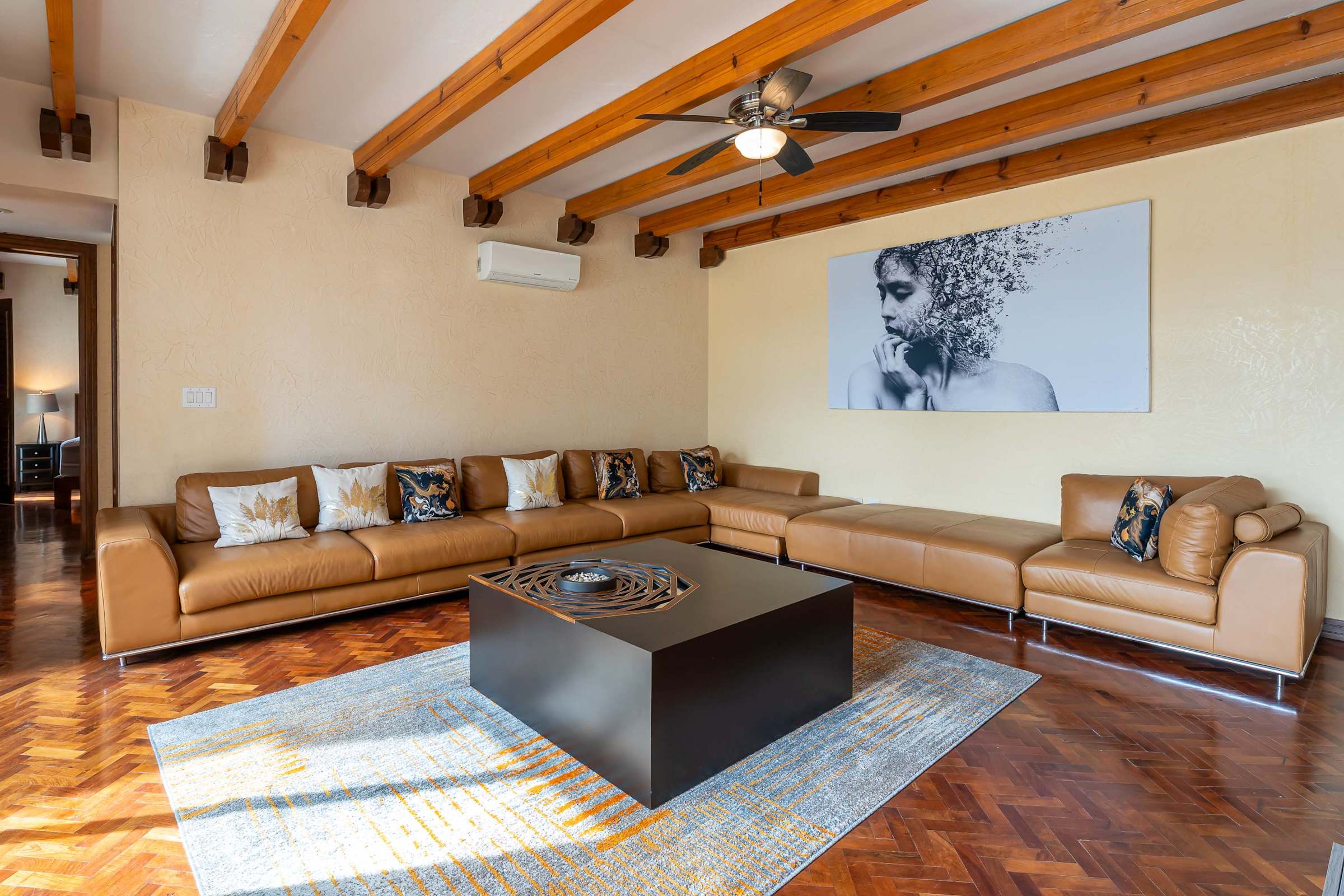 Family room with comfortable seating
