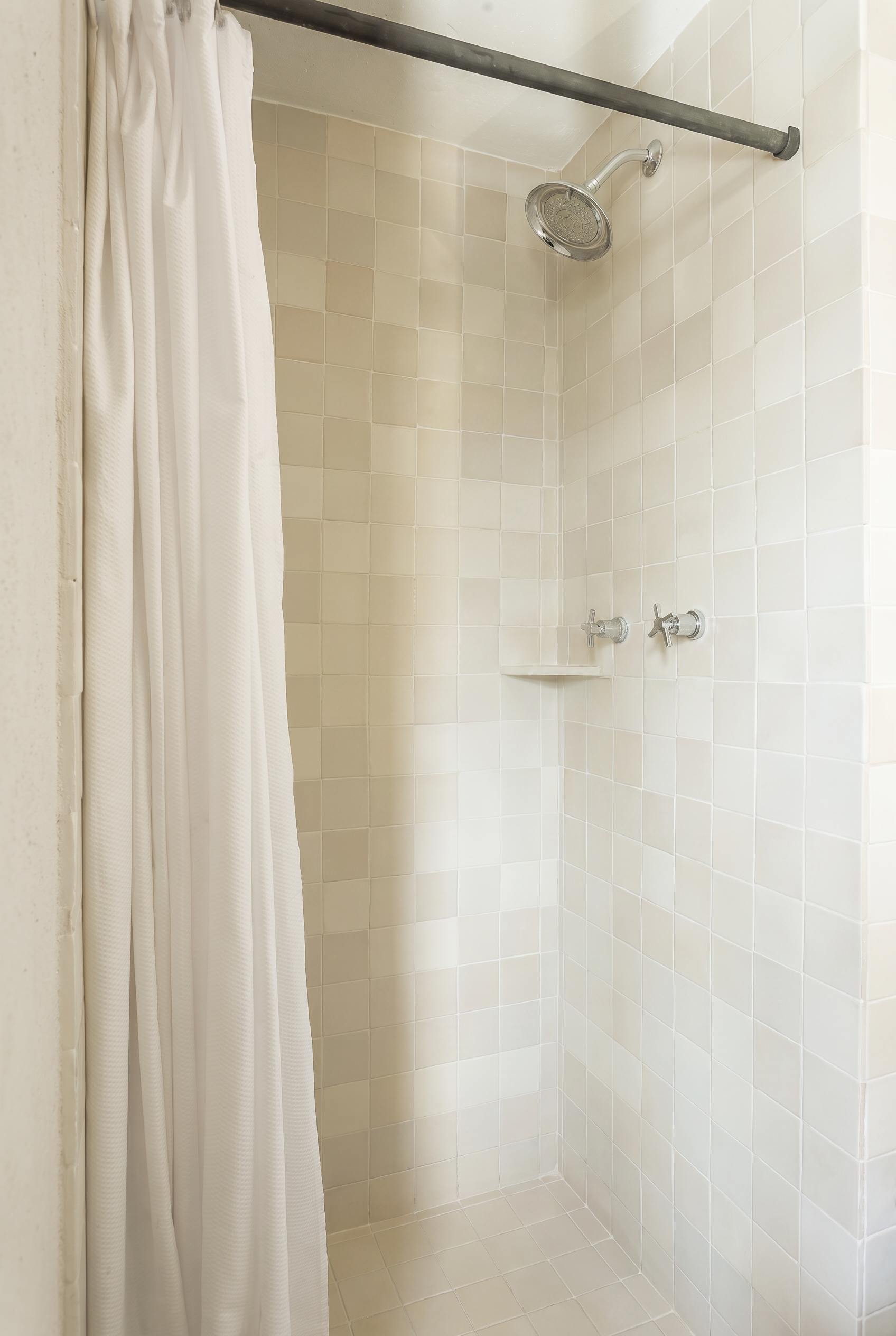 Ensuite bathroom with shower