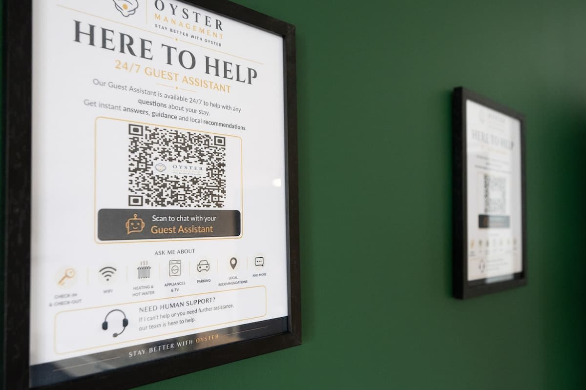 24/7 digital Guest Assistant available during your stay