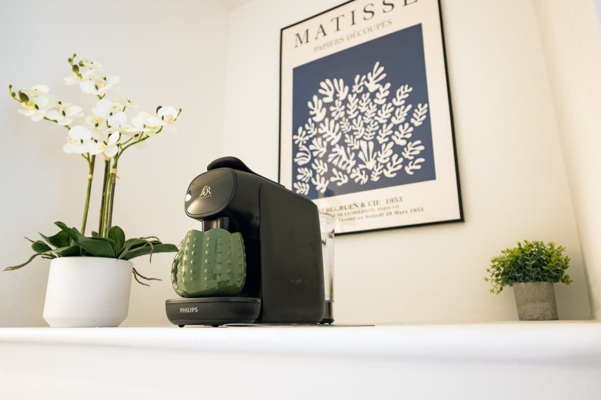 Coffee station with L'OR coffee machine