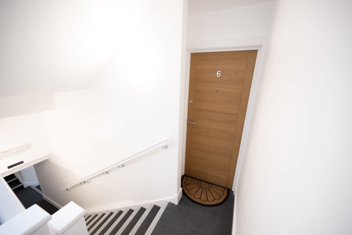 Door to the apartment 