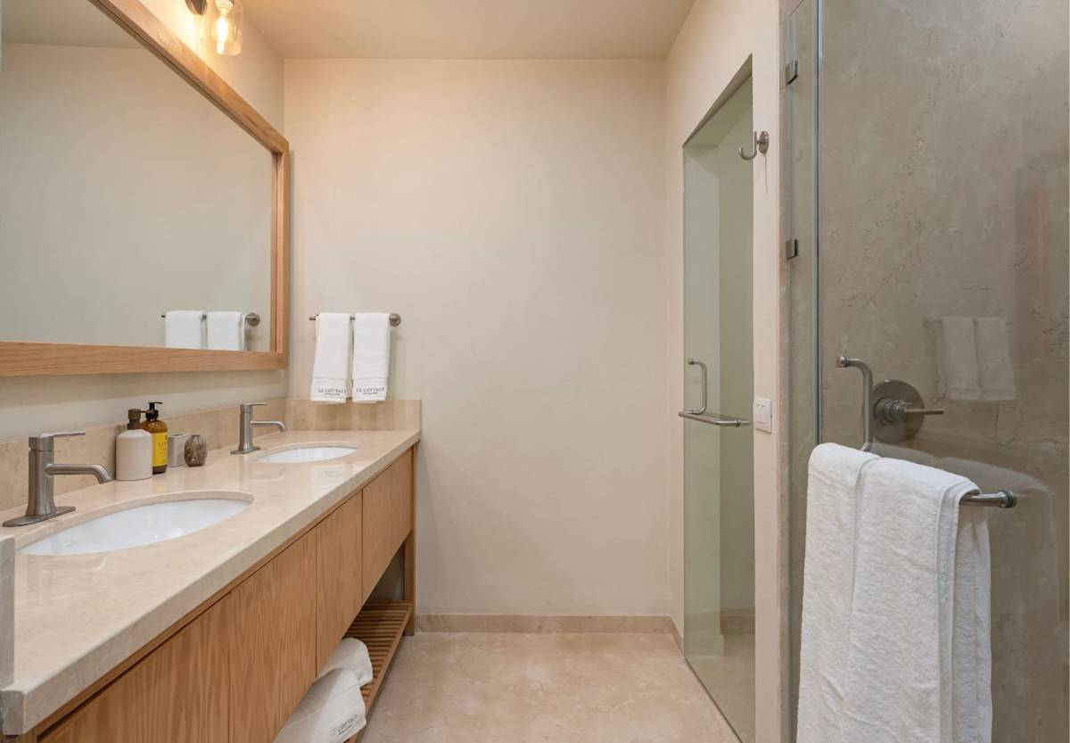 Bathroom with shower