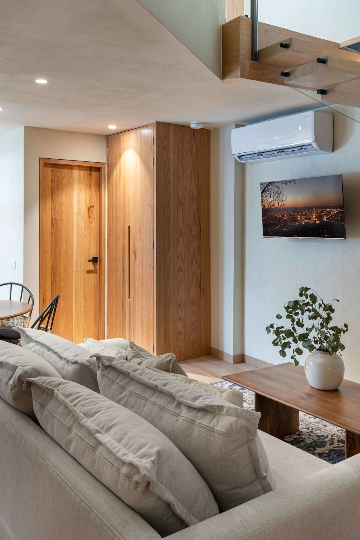 Living Area with Air Conditioning