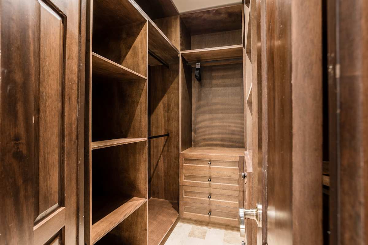 Closet and wardrobe