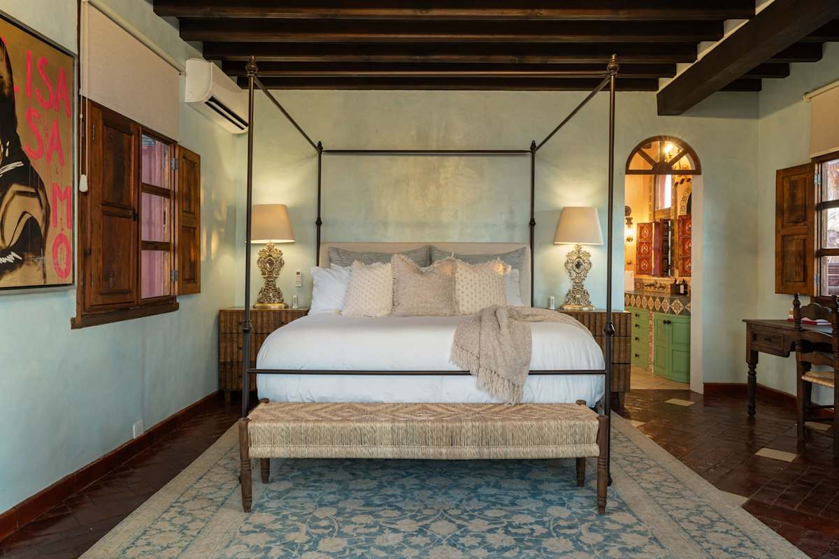 Bedroom 1 with king bed
