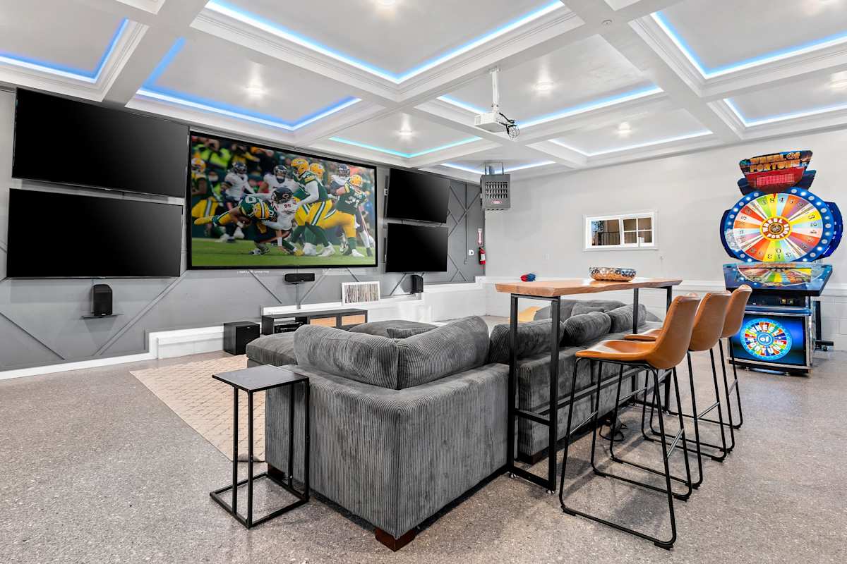 Bask in the natural light as you enjoy classic games in our spacious, sun-kissed second living area.
