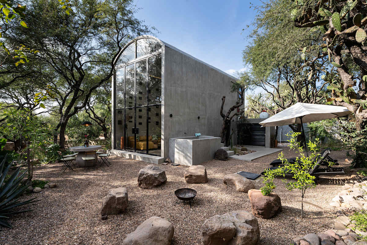 Exterior of Casa Dom in San Miguel de Allende, Mexico