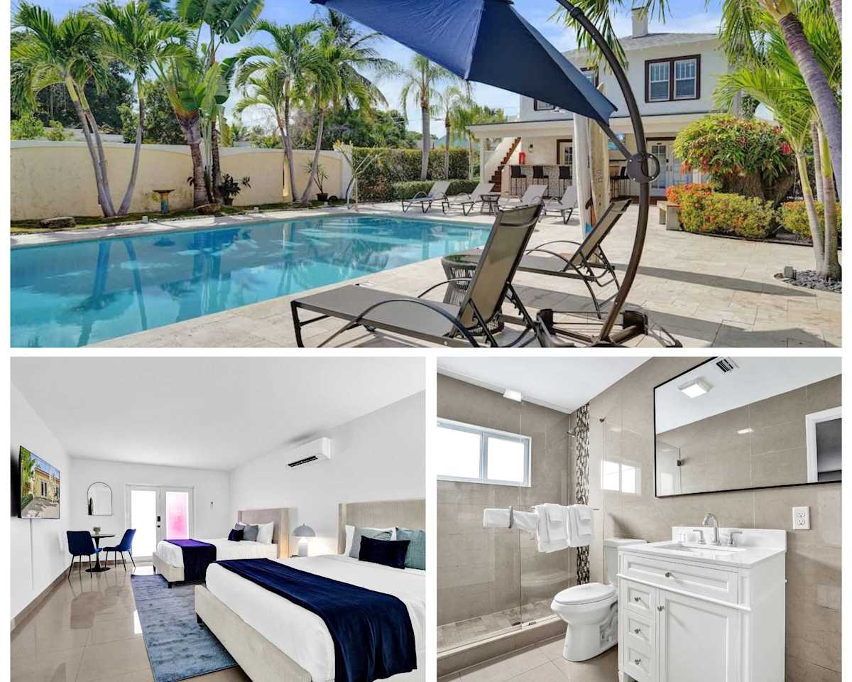 Lake Worth Suite w/ 2 Queen Beds & Pool