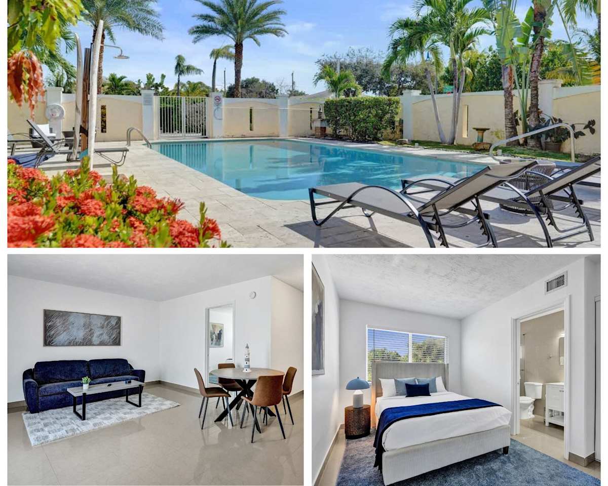 Spacious 1BR Retreat in Lake Worth