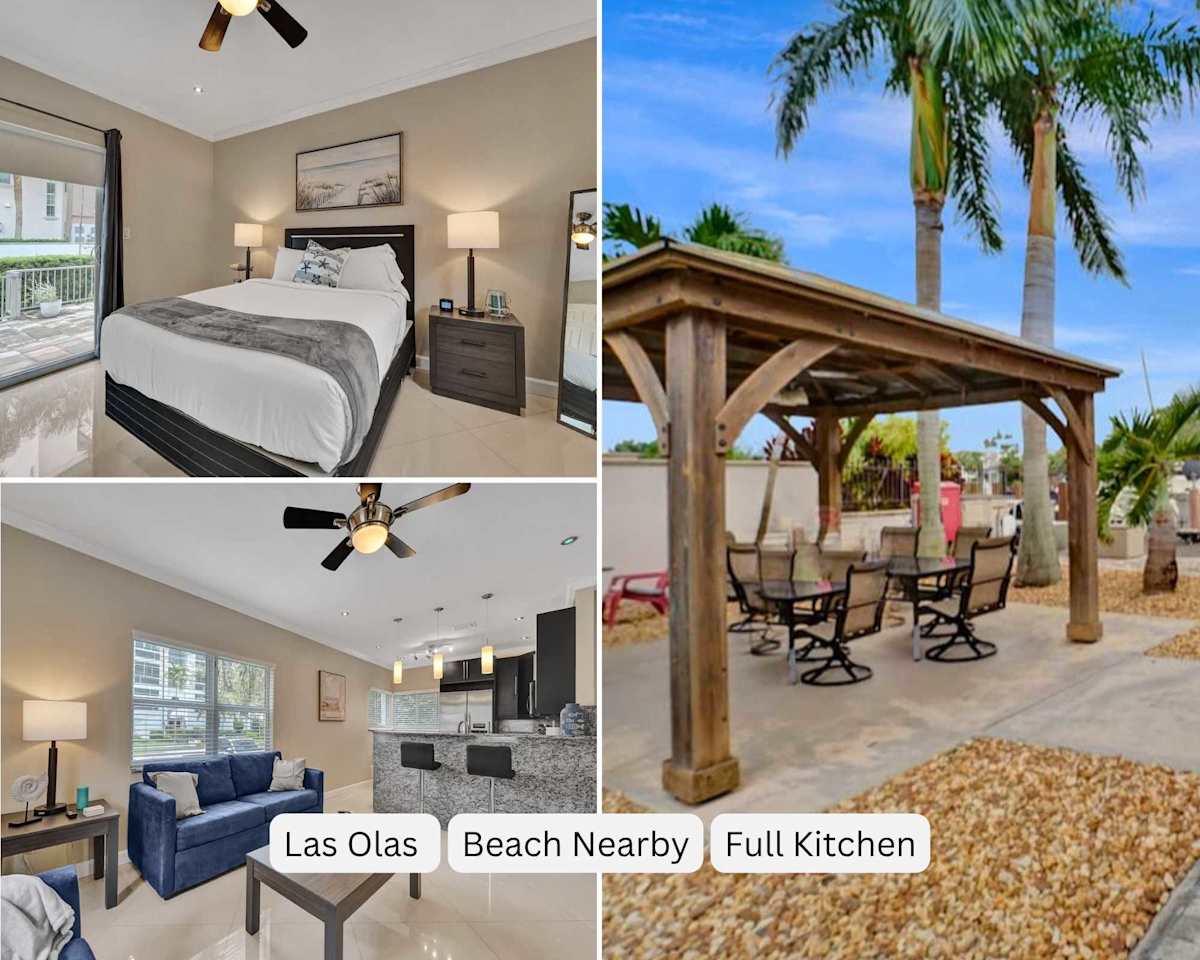 Beach Isles 1BR Apartment w/ Patio Near Las Olas