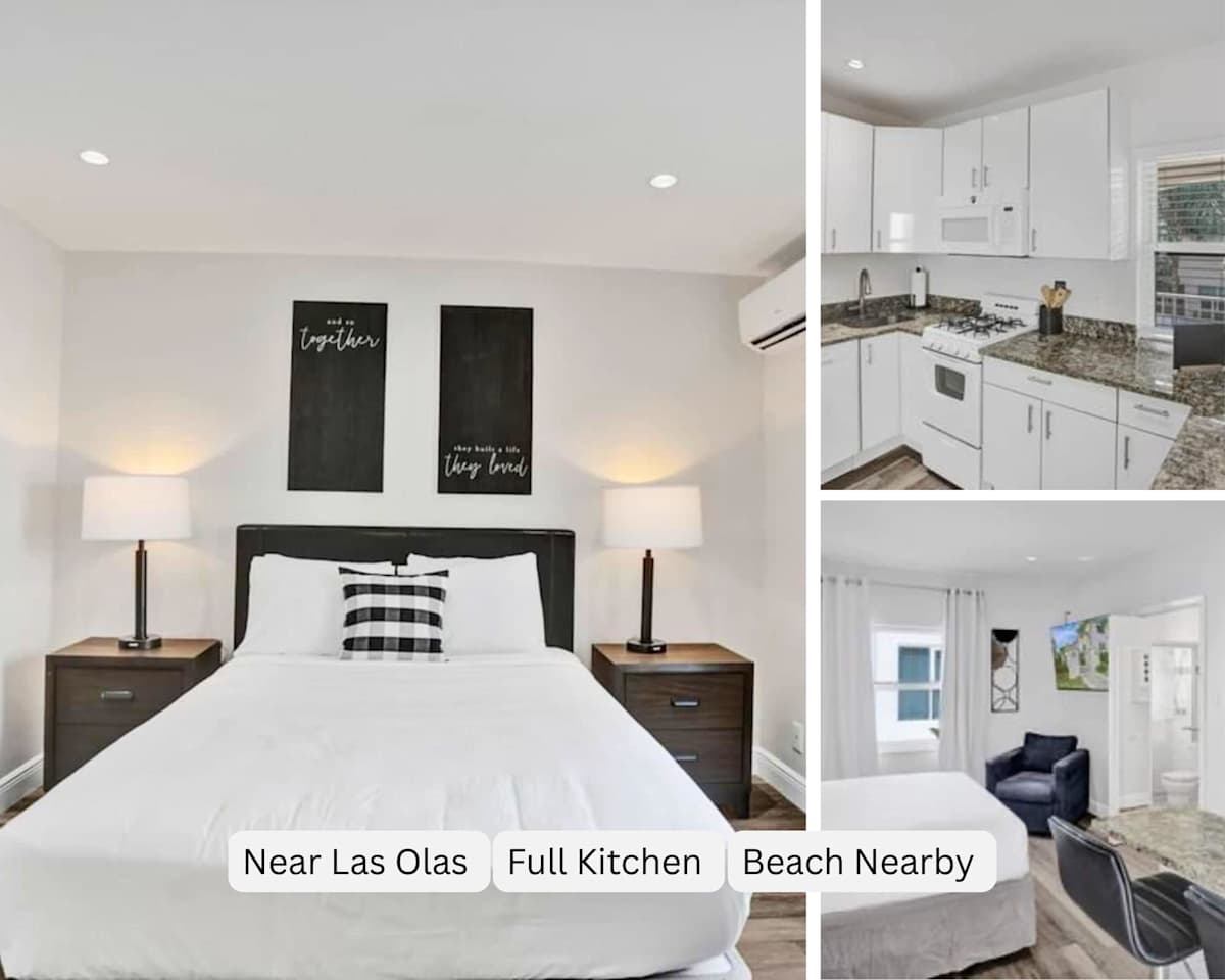 FTL Waterfront Studio Near Las Olas & Beach