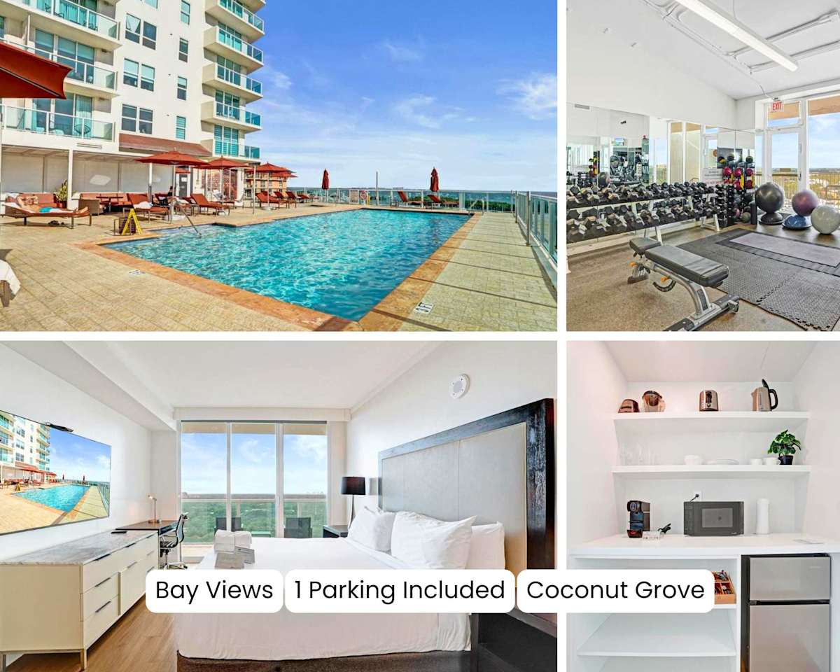 Coconut Grove Suite | 20th Floor Bay Views