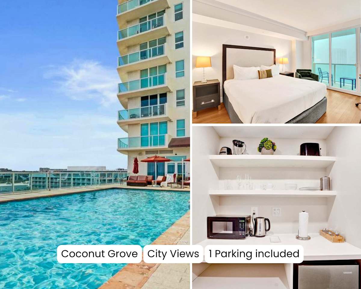Bright Studio at The Arya Miami | City Views
