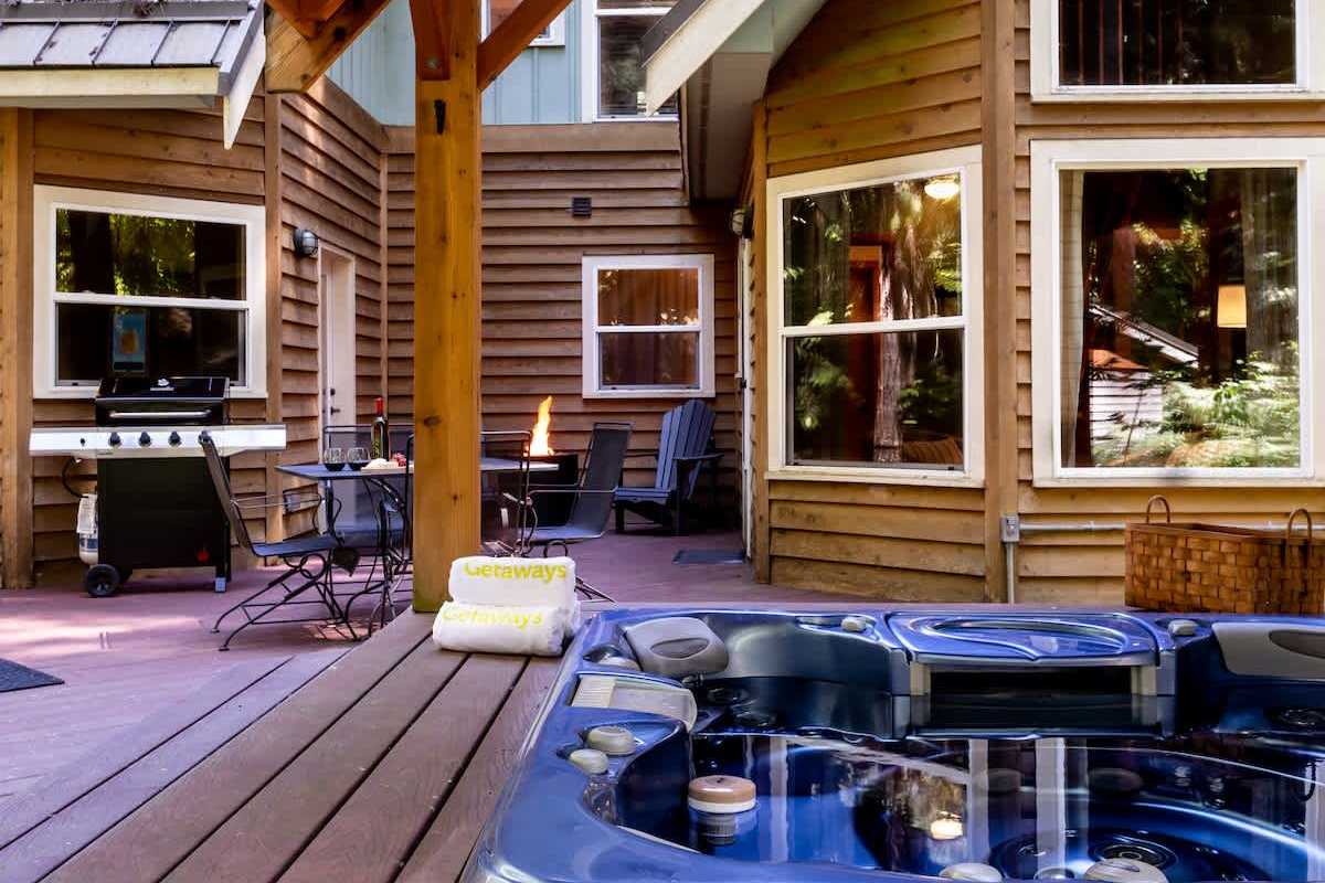 Covered Hot Tub 