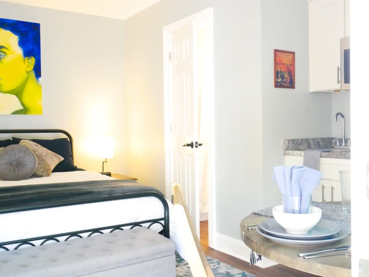 Newly Renovated Studio, Pet-Friendly, Steps to