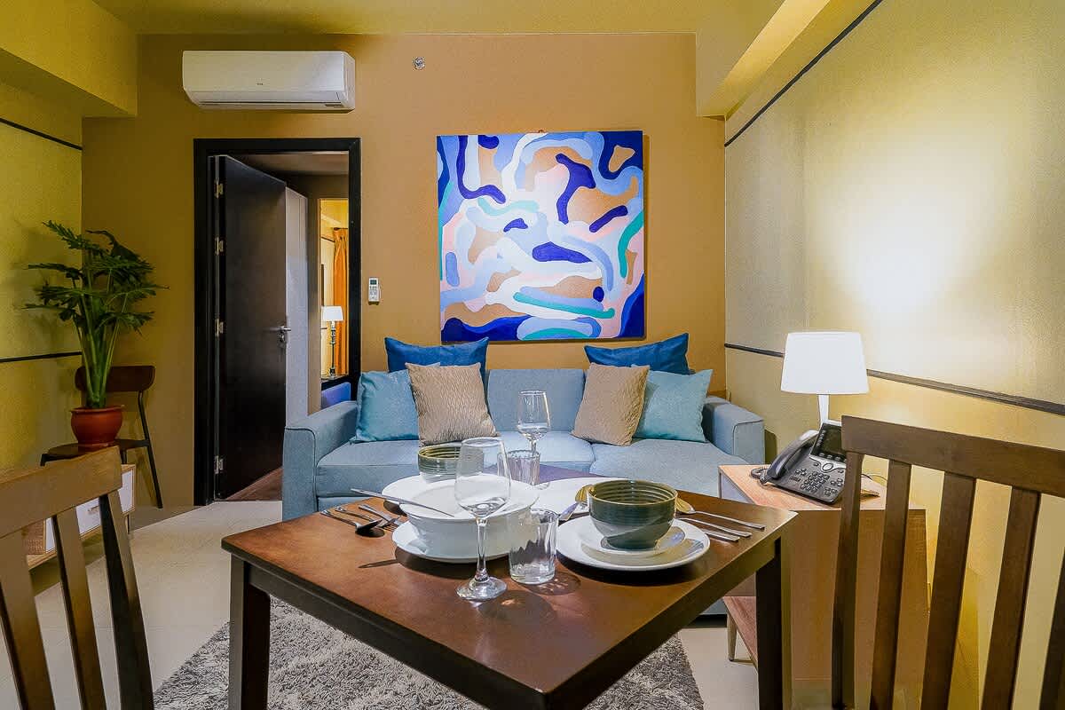 Sunlit 1BR with City Views · Aeon Towers, Davao City — photo 3