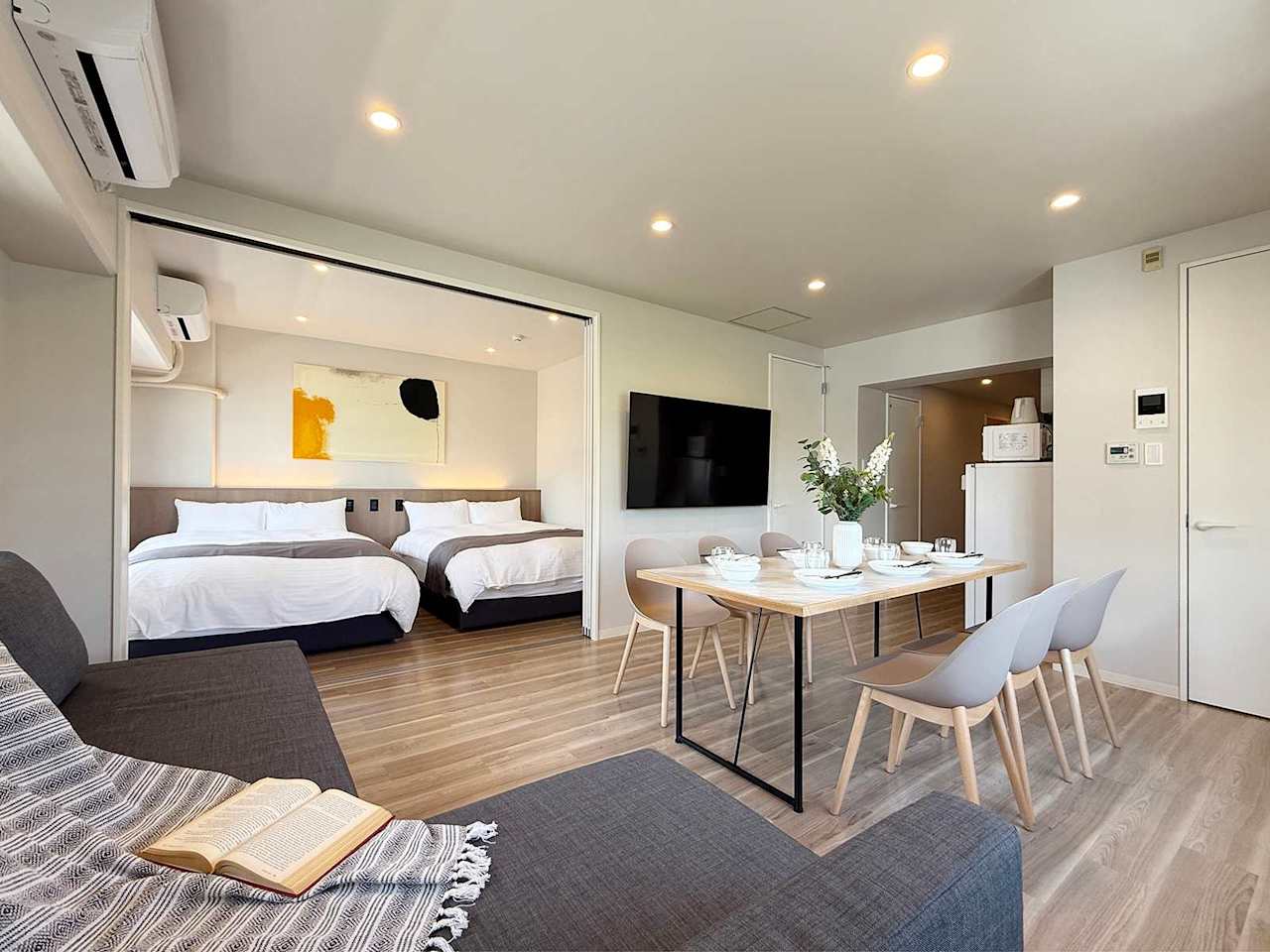 最大12名・寝室3・バス1.5