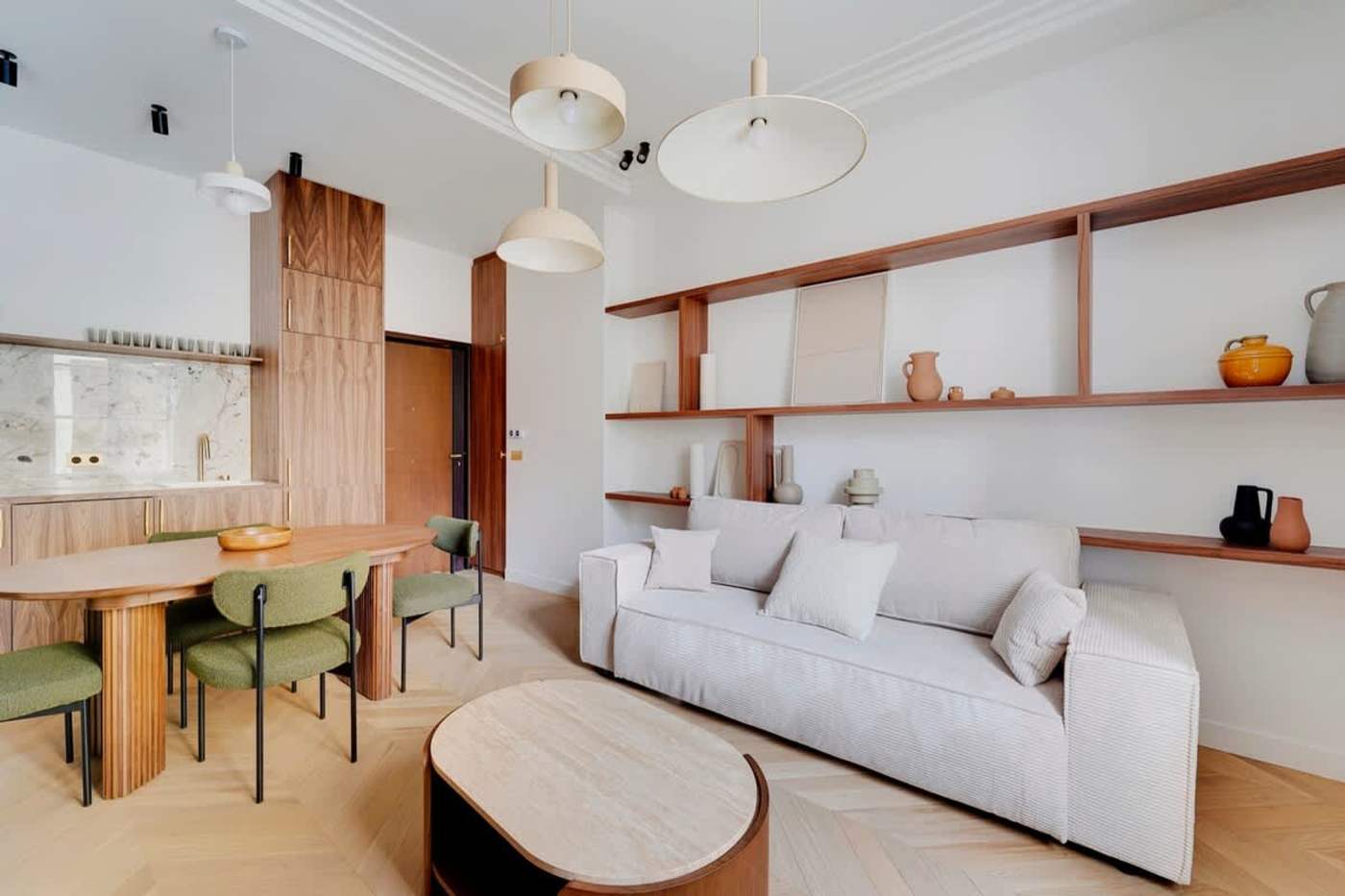Rue du Parc Royal, Haut-Marais — Salle à manger