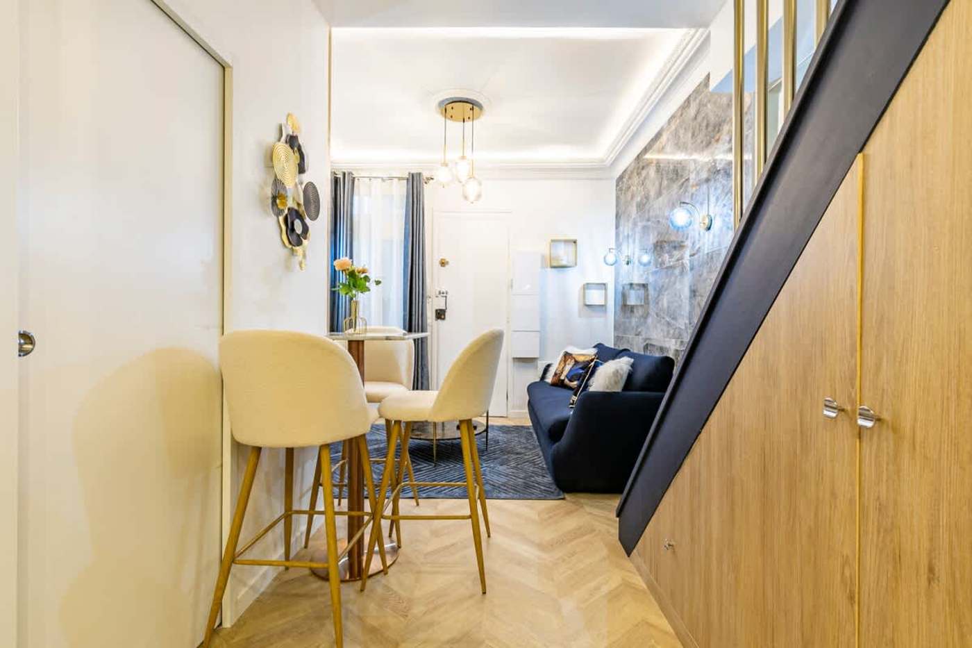 Rue Le Regrattier, Île Saint-Louis — interior