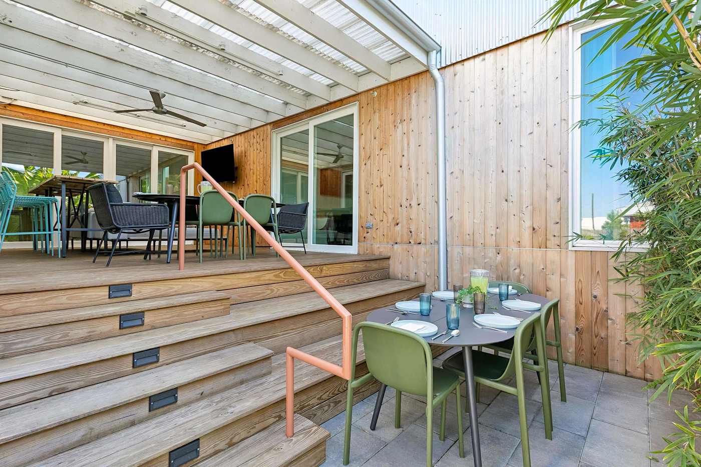The Covered Patio at The Herald