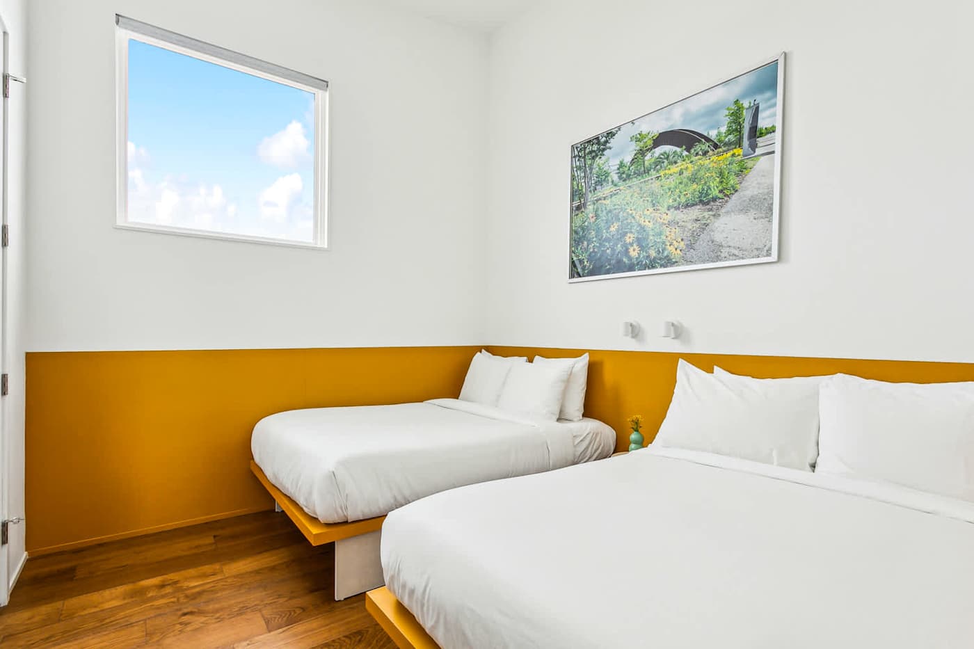 Bedroom 8 · Two full beds at The Florentine