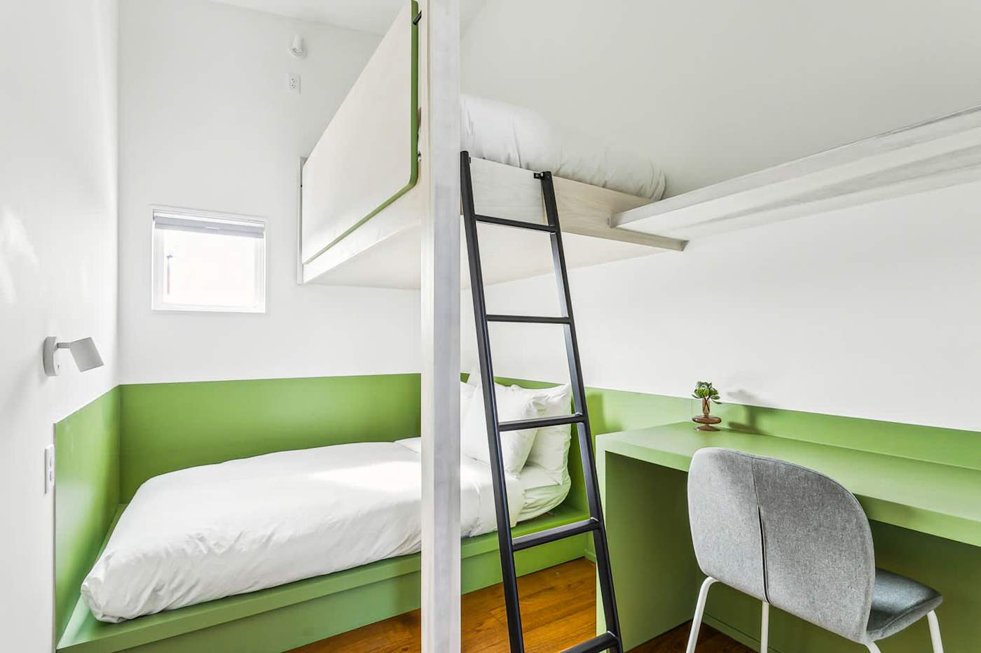 Bedroom 10 · Full + twin bunk at The Herald