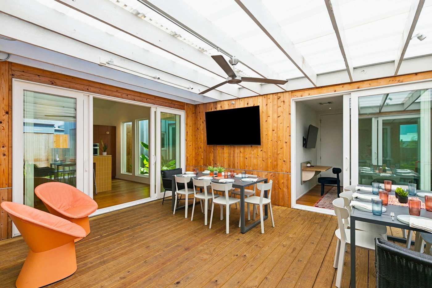 The Covered Patio at The Cocodrie