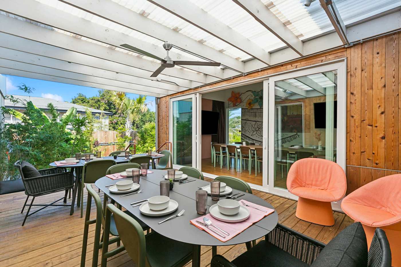 The Covered Patio at The Herald