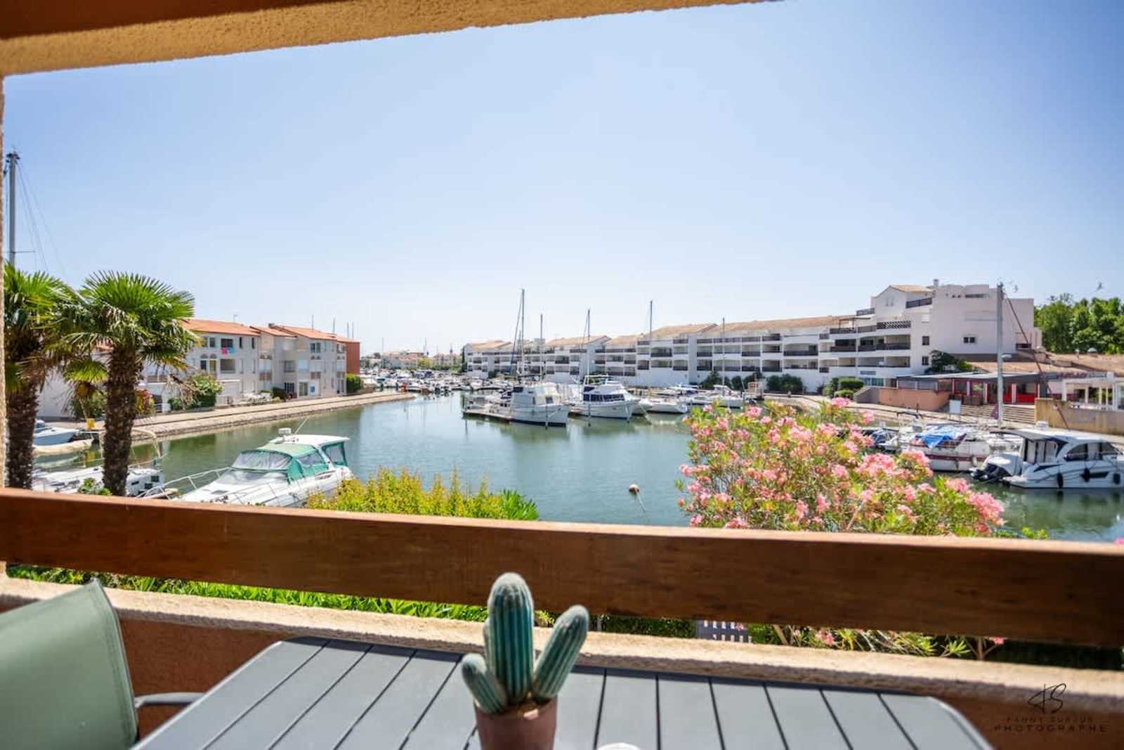 T2 avec terrasse vue sur le port - St-Cyprien  : vue principale
