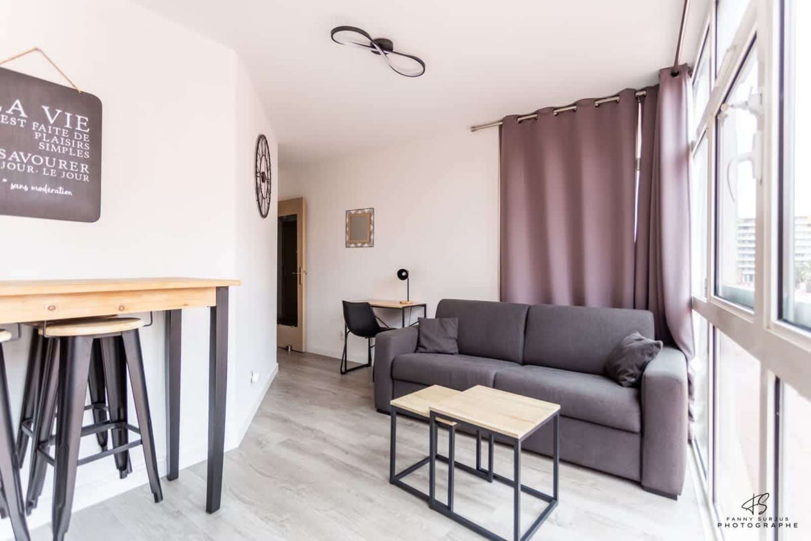 T2 confortable & climatise proche centre - 4 pers : vue principale