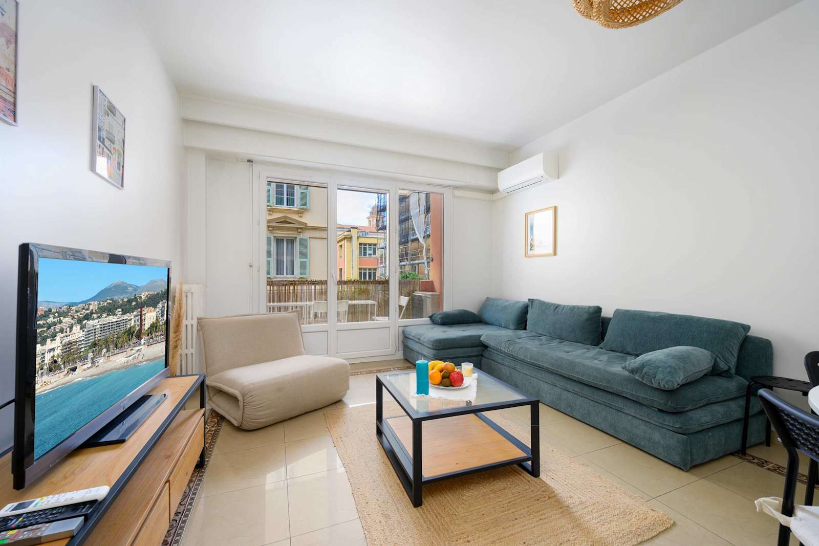 Appartement 3 chambres avec balcon, Nice centre : vue principale