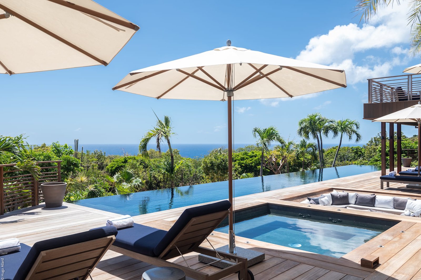 Villa SUN CLUB – Sleek Luxury Villa With Heated Pool Near Gouverneur Beach