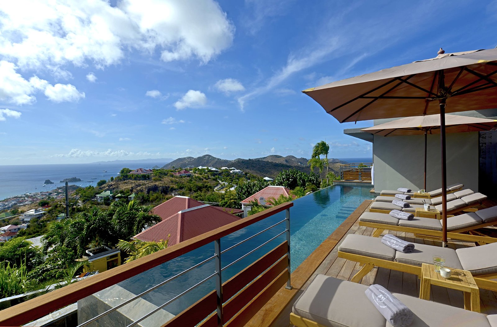 Villa Edunia terrace lounge, Lurin, St. Barths