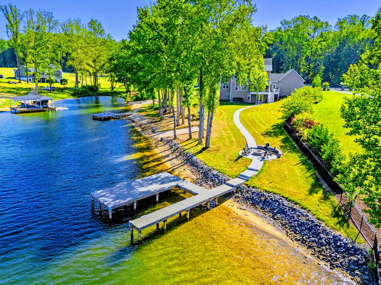 Private Cove in Lake Anna