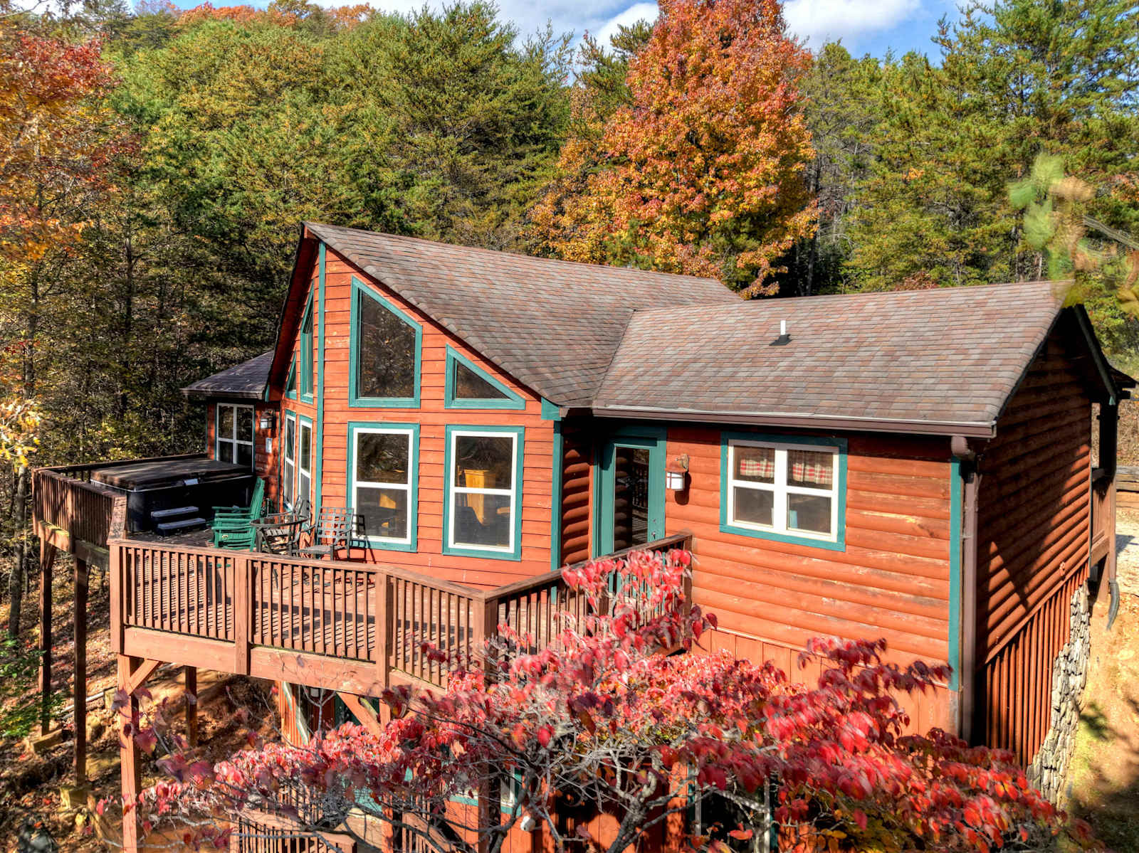 Alpine Sweet, a cabin above the tree line in Sautee Nacoochee