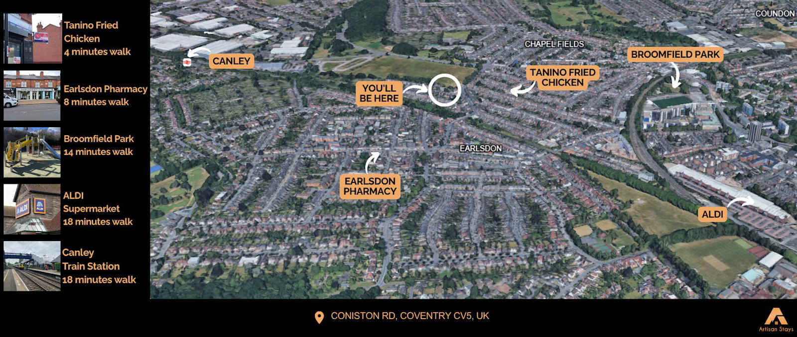 Coventry Work Stay | 4 Bedroom & Parking