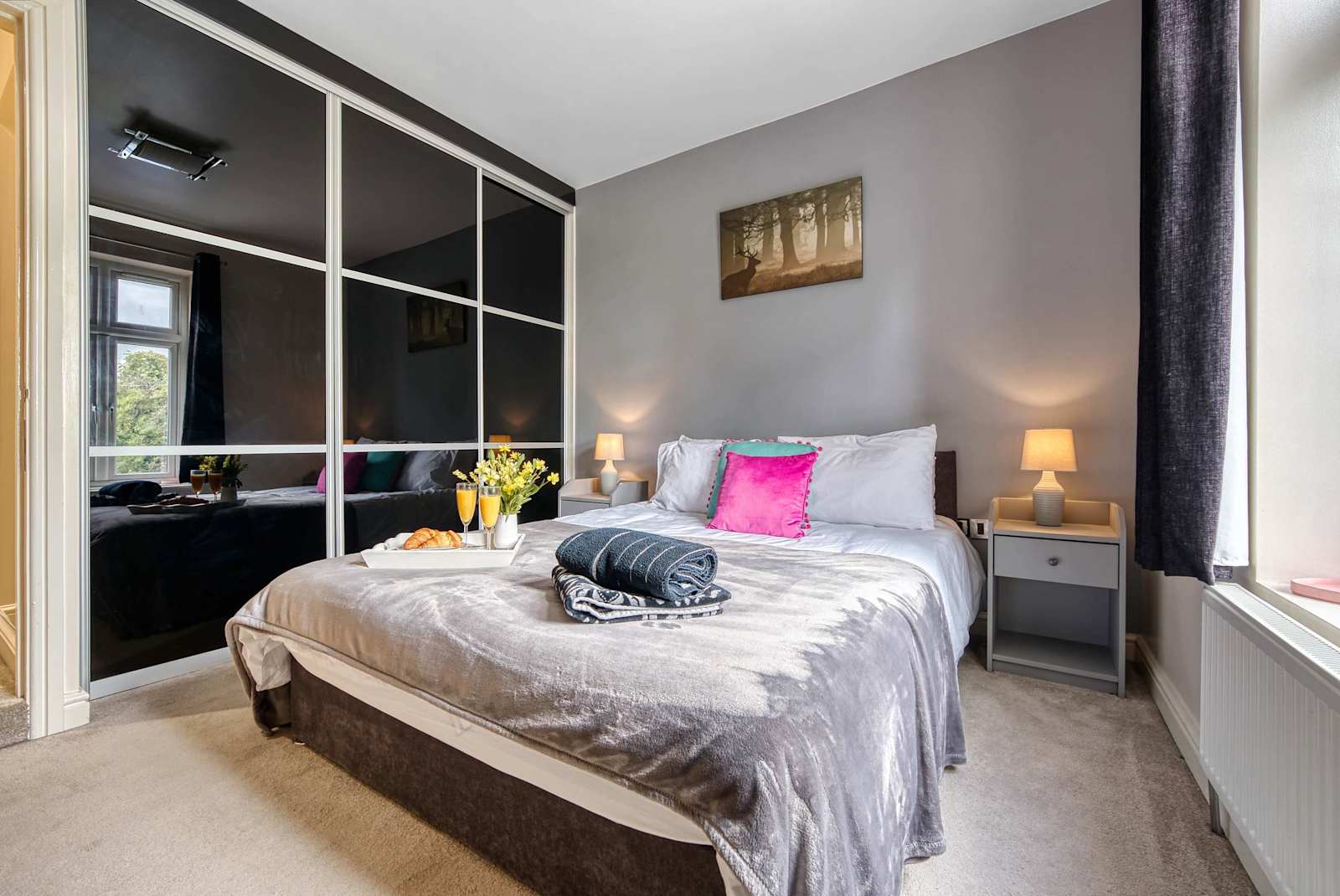 Where comfort doubles and the world fades away. Our quiet retreat, wrapped in soft sheets and peaceful nights.