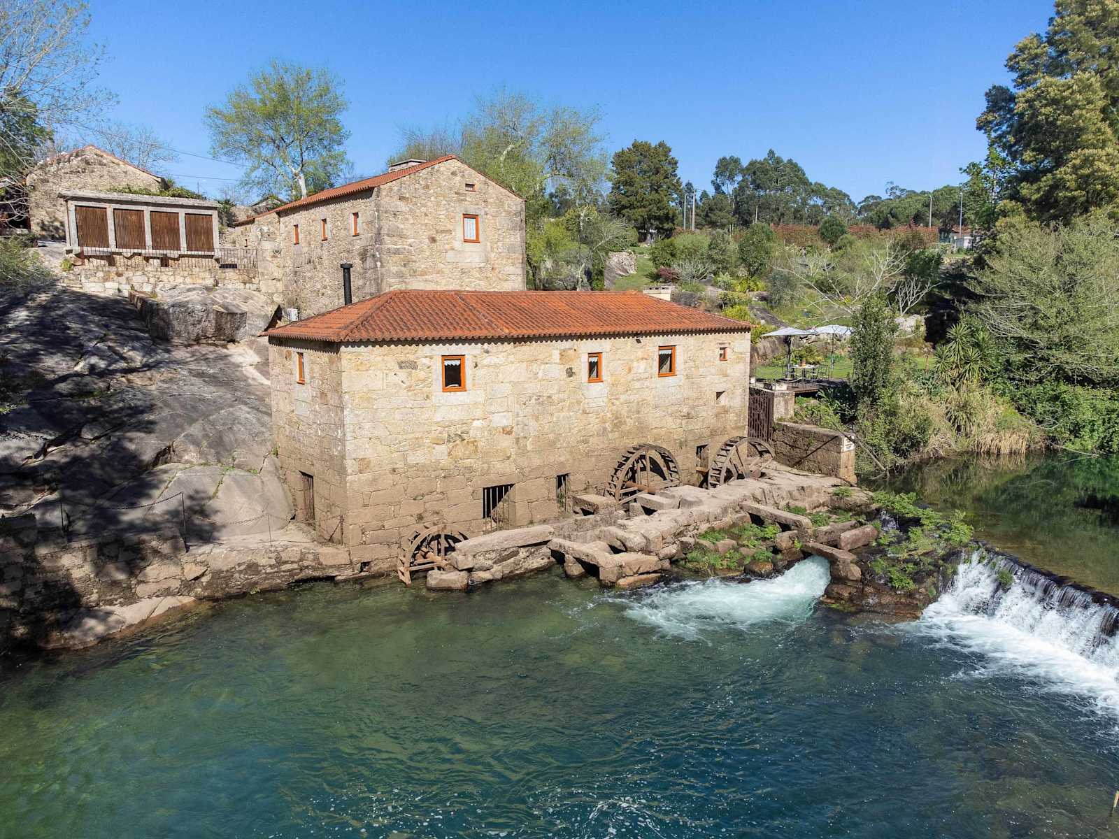 Historic Riverfront Watermill · Private Beach Access – luxury villa in Minho Coast, Portugal – image 2