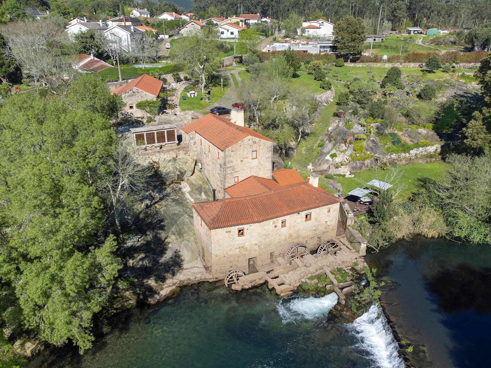 Historic Riverfront Watermill · Private Beach Access – luxury villa in Minho Coast, Portugal – image 66