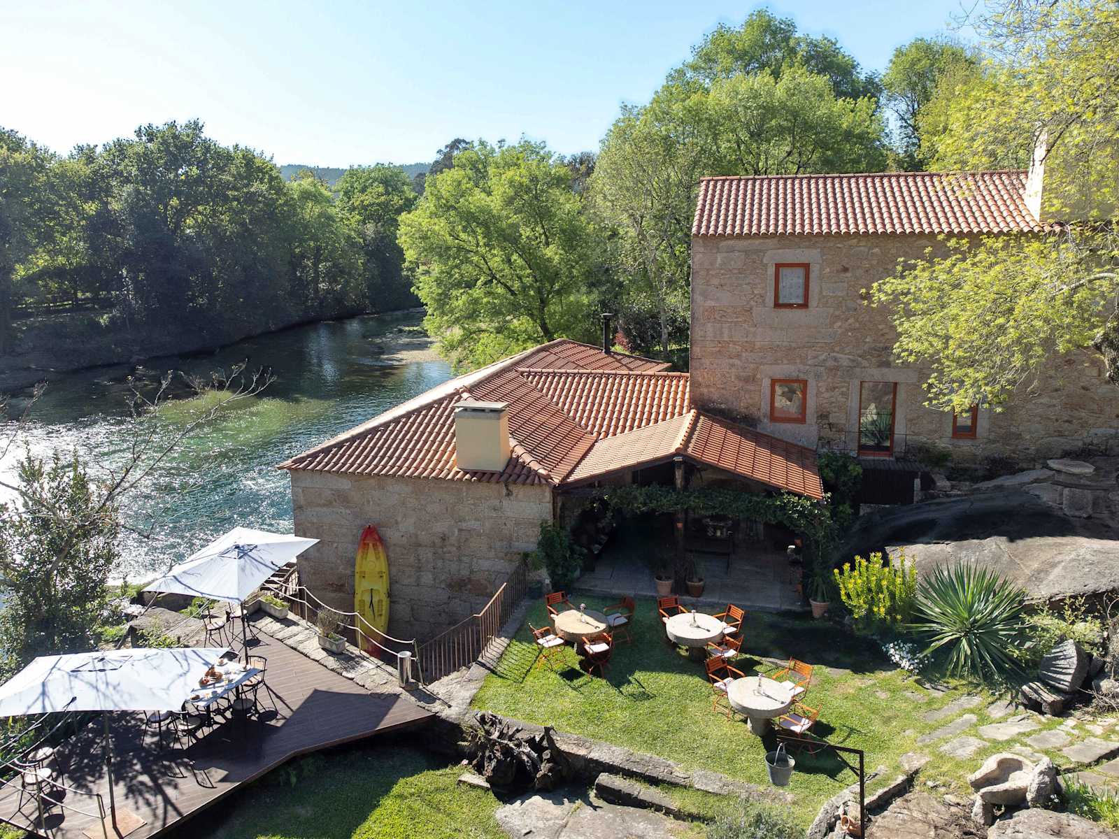 Historic Riverfront Watermill · Private Beach Access – luxury villa in Minho Coast, Portugal – image 1