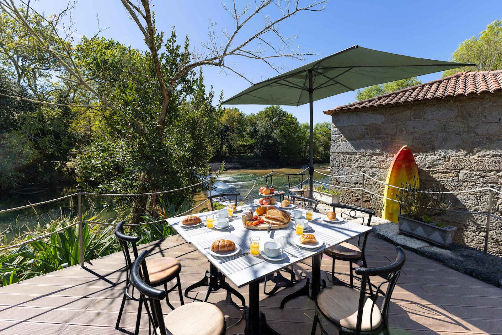Historic Riverfront Watermill · Private Beach Access – luxury villa in Minho Coast, Portugal – image 7