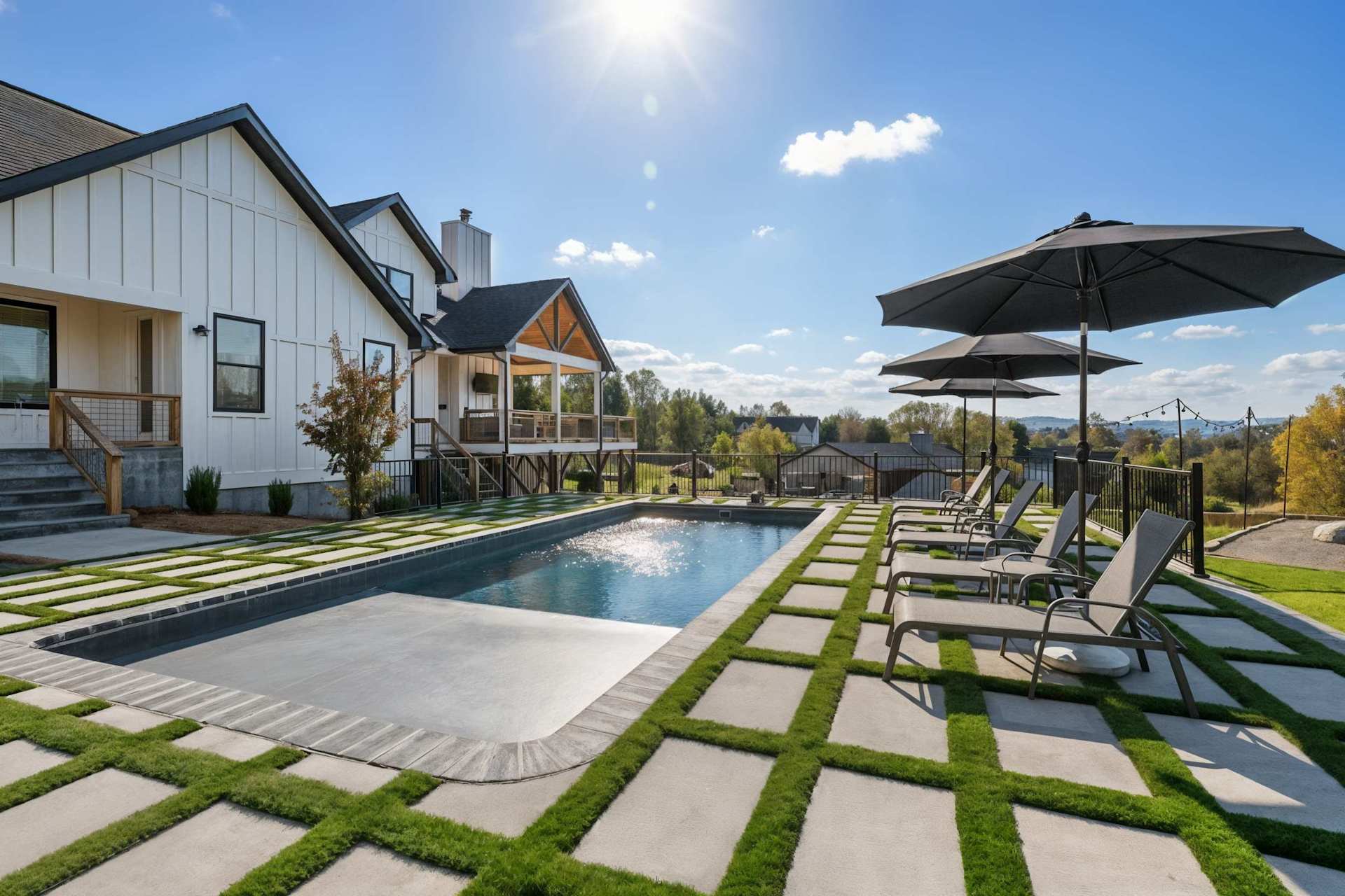 Claim a lounger by the heated pool and let the afternoon stretch out. Open April through October, mountains on every side — nobody' s leaving the water early.