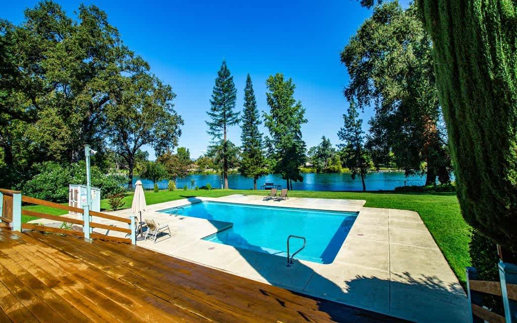 40 foot pool allows you to get in a great swim without feeling crowded