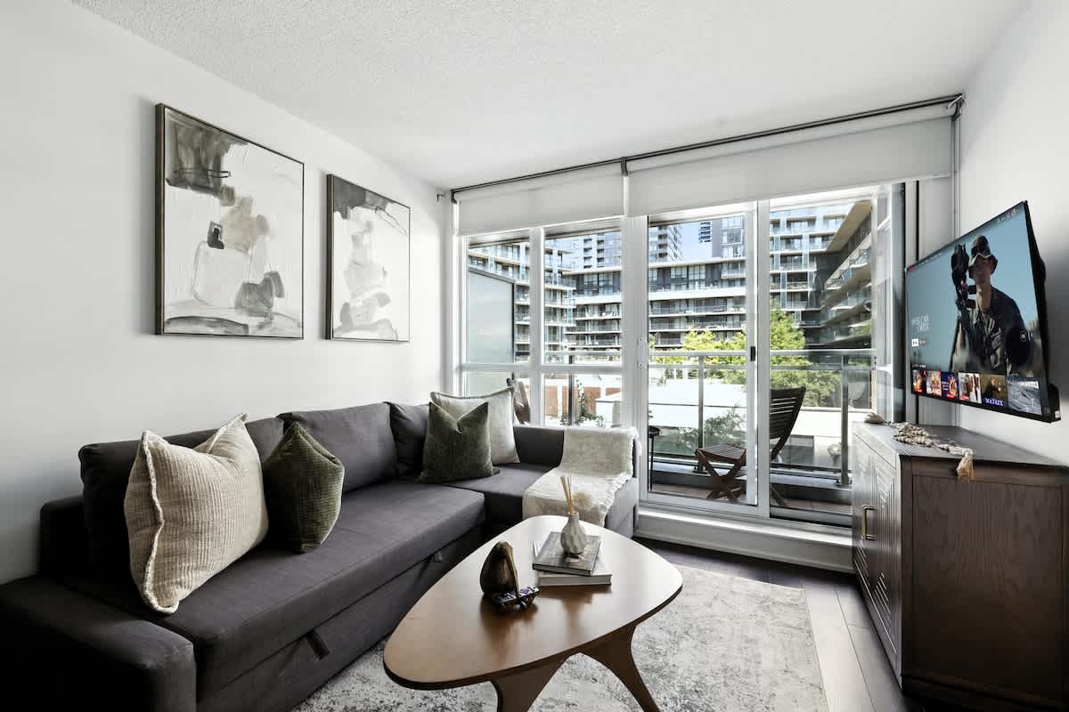 CityPlace Skyline Retreat Sleeps 5 w Patio!-hero-photo