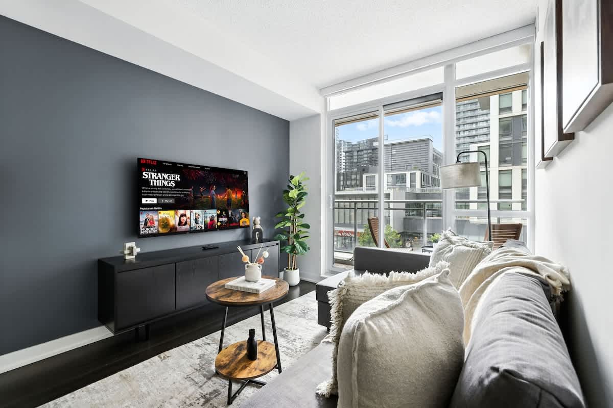 Modern CityPlace 2BR | Balcony & City Views-hero-photo